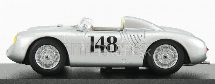 Najlepší model Porsche 550rs N 148 2nd Aosta- Gran San Bernardo 1957 Wolfgang Von Trips 1:43 Silver