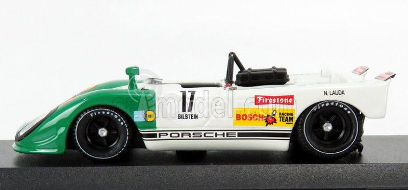 Najlepší model Porsche 908/02 Flunder N 17 Rennen Aachen Nurburgring 1970 Niki Lauda 1:43 Bielozelený