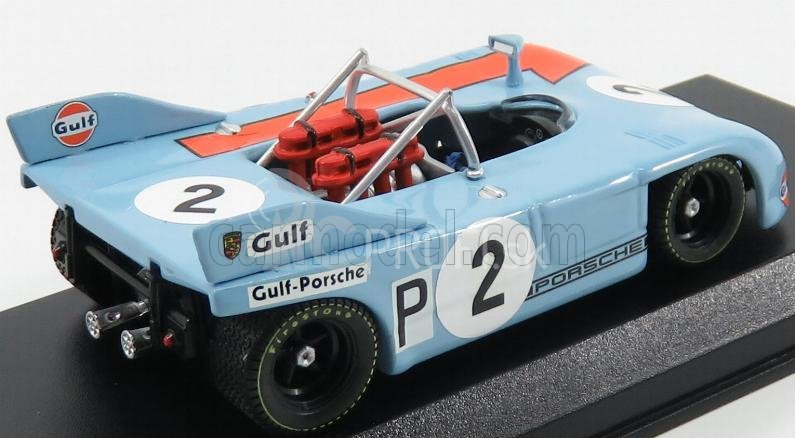 Najlepší model Porsche 908/03 N 2 1000km Nurburgring 1971 Bell - Siffert 1:43 Light Blue