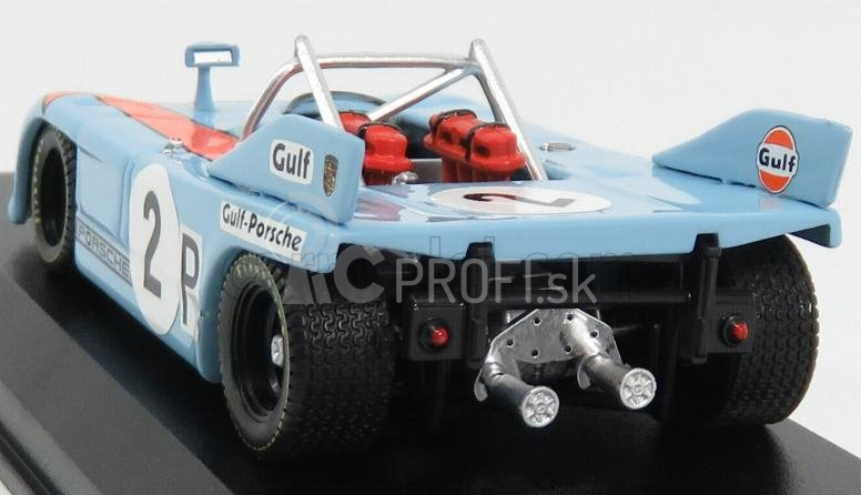 Najlepší model Porsche 908/03 N 2 1000km Nurburgring 1971 Bell - Siffert 1:43 Light Blue