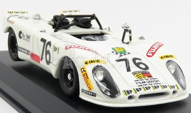 Najlepší model Porsche 908/2 Flunder N 76 24h Le Mans 1972 Lagniez - Touroul 1:43 White