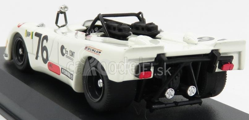 Najlepší model Porsche 908/2 Flunder N 76 24h Le Mans 1972 Lagniez - Touroul 1:43 White