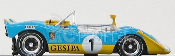 Najlepší model Porsche 908/2 N 1 Jarama 1970 Alex-soler Roig 1:43 Modrá Žltá