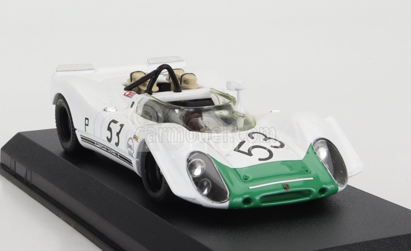 Najlepší model Porsche 908/2 Spider N 53 Winner 6h Brands Hatch 1969 J.siffert - B.redman 1:43 Bielo-zelená