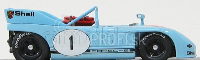 Najlepší model Porsche 908/3 N 1 Brans-hatch 1972 Jost - Casoni 1:43 Light Blue Orange