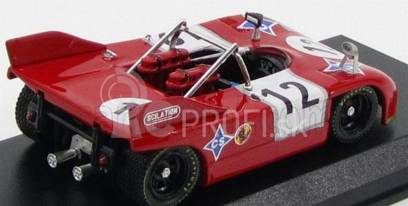 Najlepší model Porsche 908/3 N 12 Spa 1974 Torredemer - Pla 1:43 Red