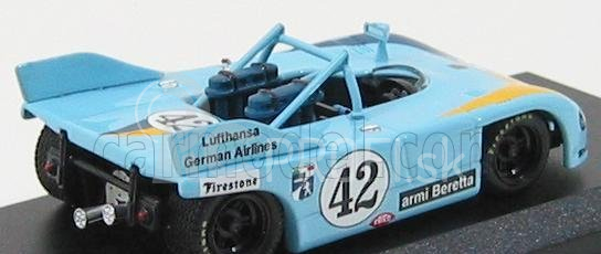 Najlepší model Porsche 908/3 N 42 Watkins Glen 1972 Joest - Casoni 1:43 Light Blue Yellow