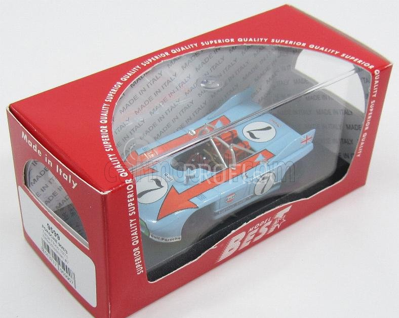 Najlepší model Porsche 908/3 Spider N 7 Targa Florio 1971 J.siffert - B.redman 1:43 Light Blue