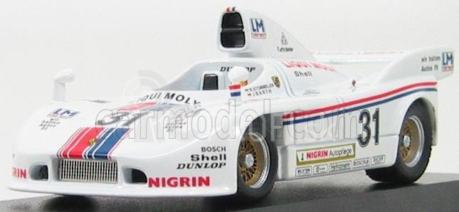 Najlepší model Porsche 908/4 N 31 Nurburgring 1980 Stommelen - Barth 1:43 White