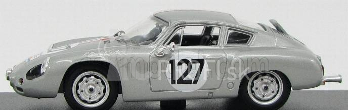 Najlepší model Porsche Abarth Coupe N 127 Tour De France 1961 Bouchet - Aury 1:43 Silver