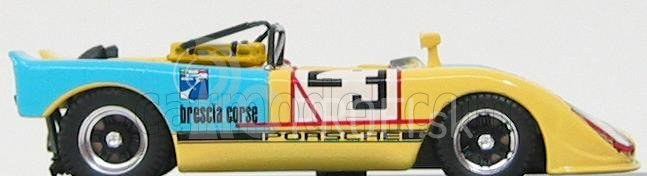 Najlepší model Porsche Flunder N 23 Monza 1971 Noris - Sigala 1:43 žltá svetlo modrá