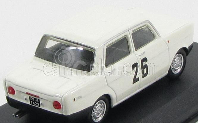 Najlepší model Simca Abarth N 26 Winner Rally Colli Di Pistoia 1967 L.pozzo 1:43 Biela červená