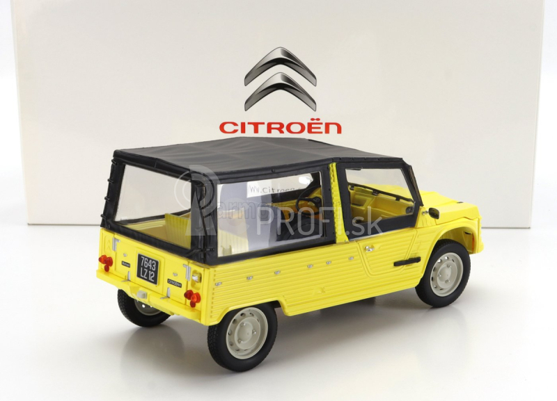 Norev Citroen Mehari 1970 1:18 žltá čierna