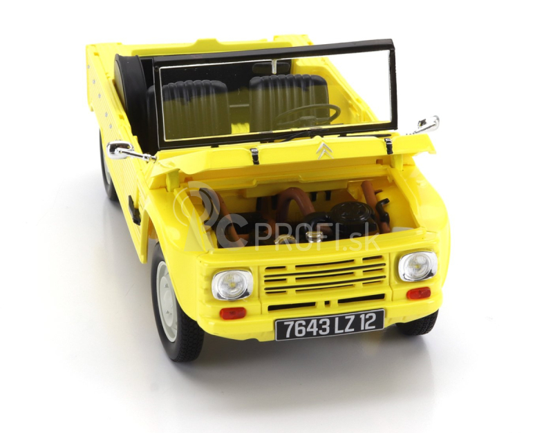 Norev Citroen Mehari 1970 1:18 žltá čierna