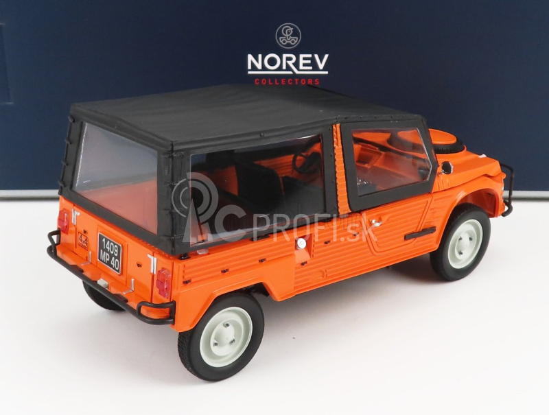 Norev Citroen Mehari 4x4 Kirgiz 1979 1:18 Oranžový