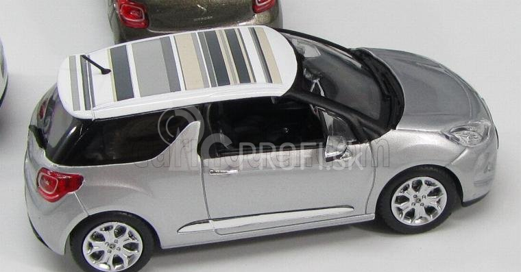 Norev Citroen Set 3x Ds3 2012 With New Roofdeco Flower - Grafika - Falvio 1:43 Various