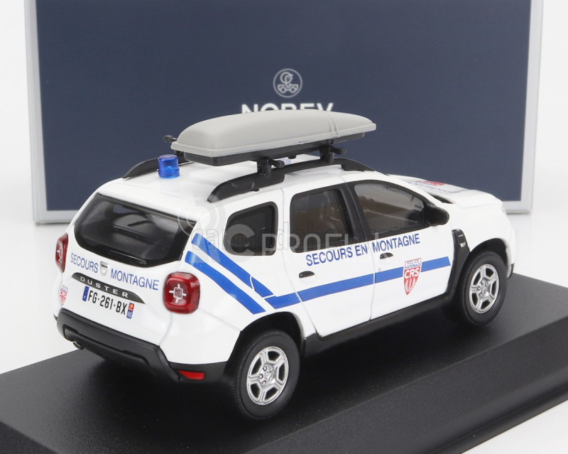 Norev Dacia Duster Police 2020 1:43 Biela modrá