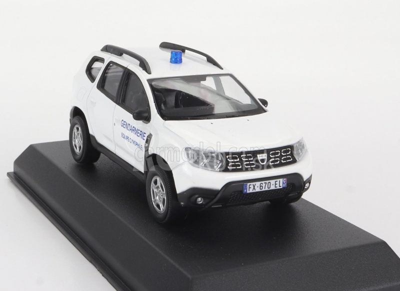 Norev Dacia Duster Police Equipe Cynophile 2020 1:43 Biela