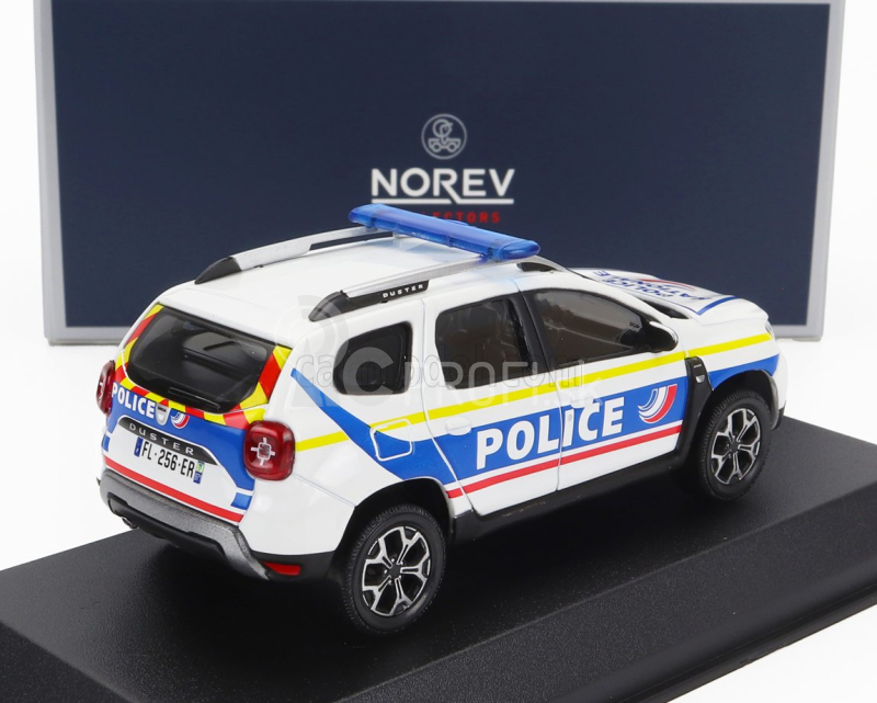 Norev Dacia Duster Police Nationale 2021 1:43 Biela modrá žltá