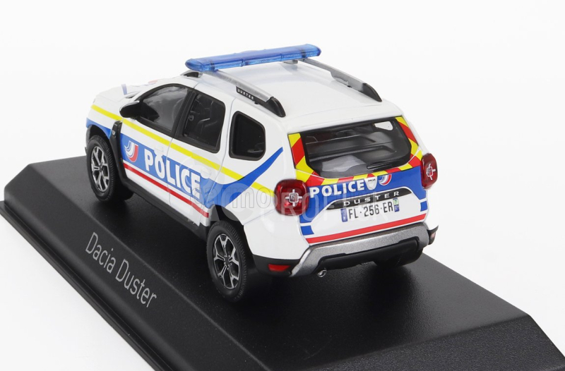 Norev Dacia Duster Police Nationale 2021 1:43 Biela modrá žltá