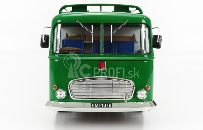 Norev Fiat Bartoletti 306/2 3-assi Truck Team David Piper Racing Car Transporter 1970 1:18 Zelená