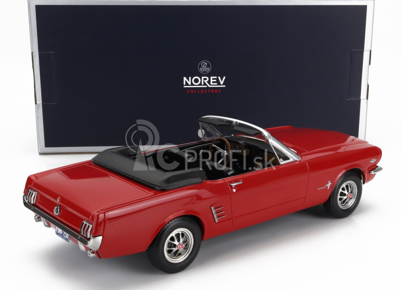 Norev Ford usa Mustang Covertible 1966 1:18 Červená