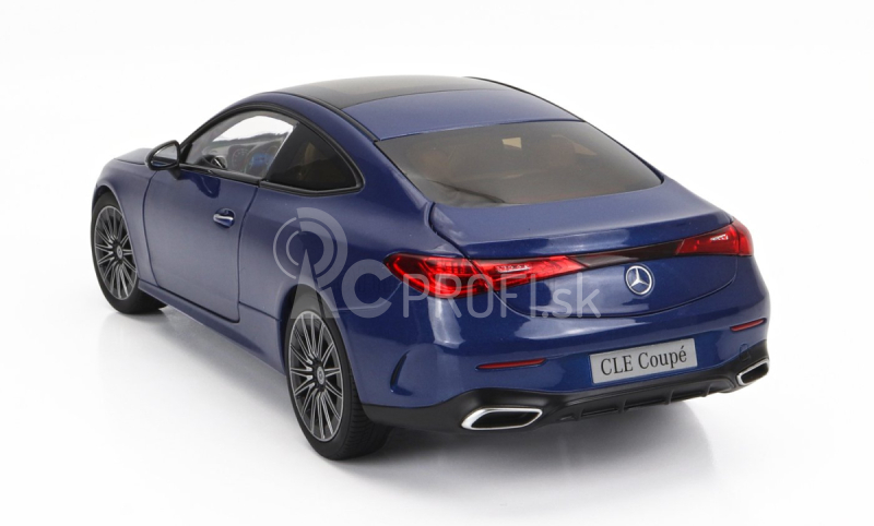 Norev Mercedes Benz Cle-class Coupe (c236) Amg Line 2023 1:18 Spectral Blue Met