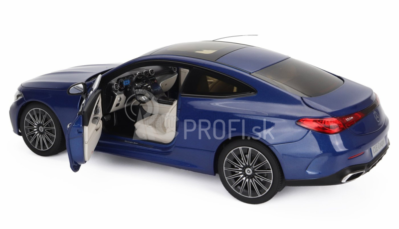 Norev Mercedes Benz Cle-class Coupe (c236) Amg Line 2023 1:18 Spectral Blue Met