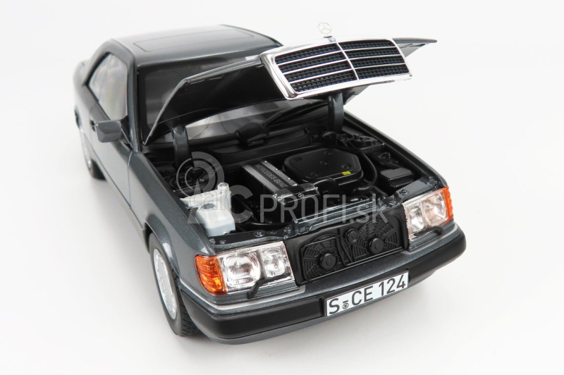 Norev Mercedes Benz E-class 300ce 24v Coupe (w124) 1988 1:18 Grey Met