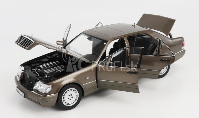 Norev Mercedes Benz S-class 600sel (w140) 1994 1:18 Impala Brown