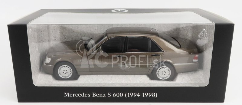 Norev Mercedes Benz S-class 600sel (w140) 1994 1:18 Impala Brown