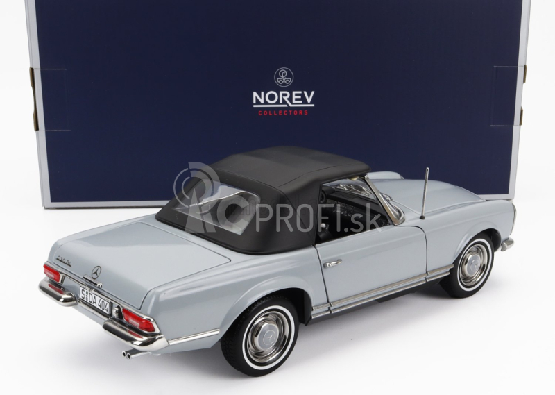 Norev Mercedes Benz Sl-class 230sl (w113) 1963 1:18 Sivá