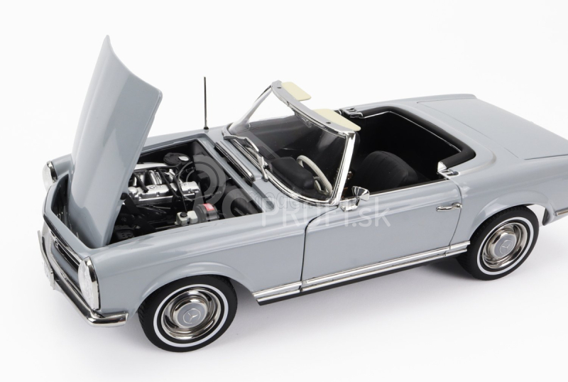 Norev Mercedes Benz Sl-class 230sl (w113) 1963 1:18 Sivá