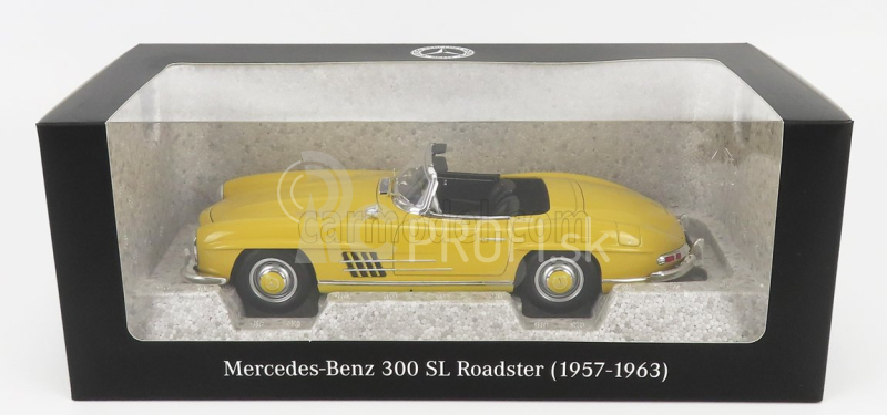 Norev Mercedes Benz Sl-class 300sl Roadster Spider (w198 Ii) 1957 1:18 Žltá