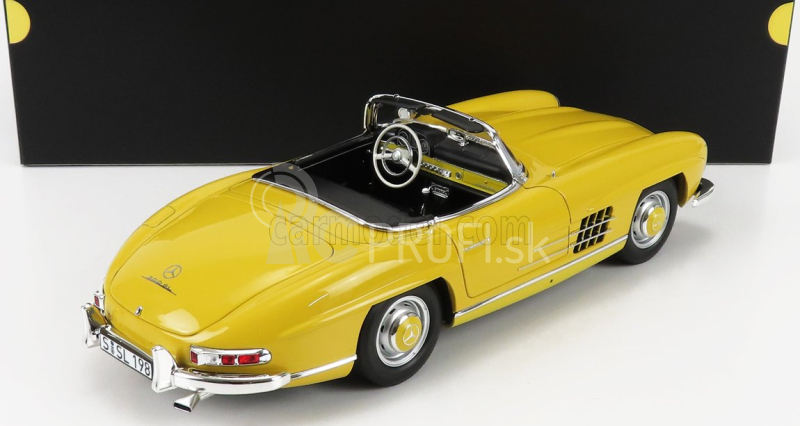 Norev Mercedes Benz Sl-class 300sl Roadster Spider (w198 Ii) 1957 1:18 Žltá