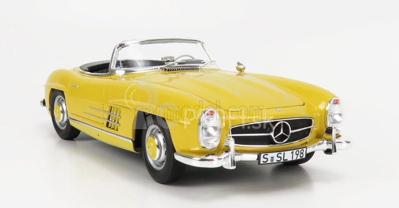 Norev Mercedes Benz Sl-class 300sl Roadster Spider (w198 Ii) 1957 1:18 Žltá