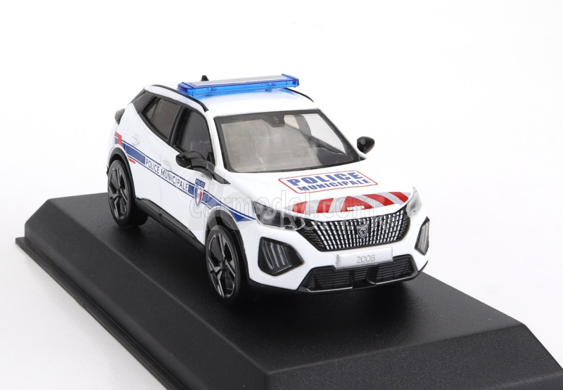 Norev Peugeot 2008 Police Municipale 2024 1:43 Biela