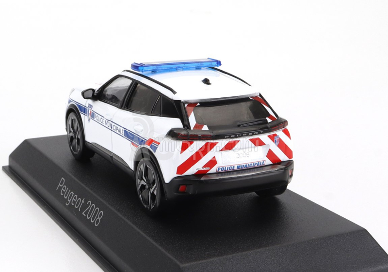 Norev Peugeot 2008 Police Municipale 2024 1:43 Biela