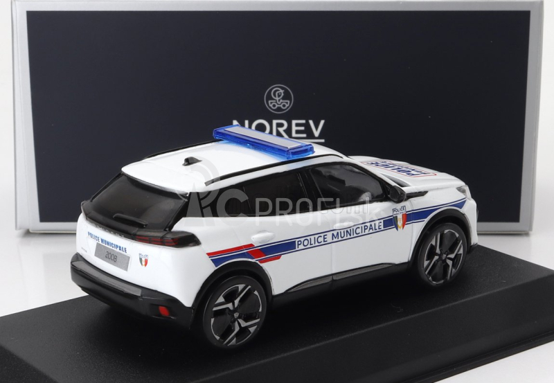 Norev Peugeot 2008 Police Municipale 2024 1:43 Biela