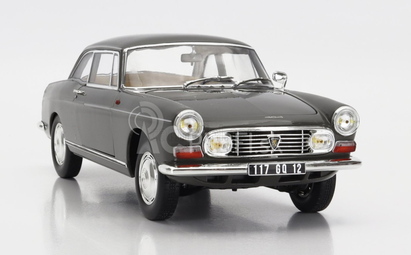 Norev Peugeot 404 Coupe 1967 1:18 Grafitová sivá