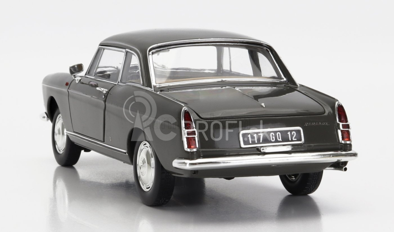 Norev Peugeot 404 Coupe 1967 1:18 Grafitová sivá