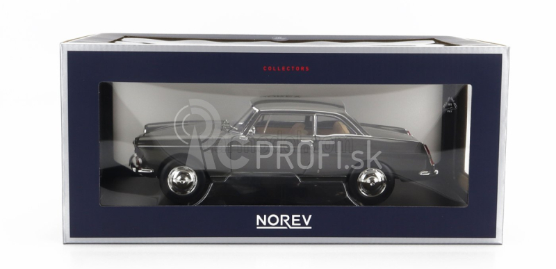 Norev Peugeot 404 Coupe 1967 1:18 Grafitová sivá