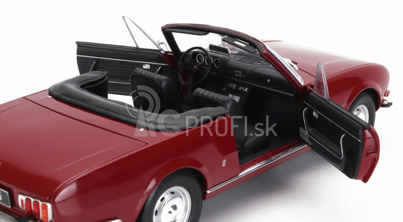 Norev Peugeot 504 Cabriolet 1969 1:18 Červená