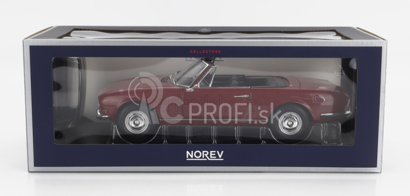 Norev Peugeot 504 Cabriolet 1969 1:18 Červená