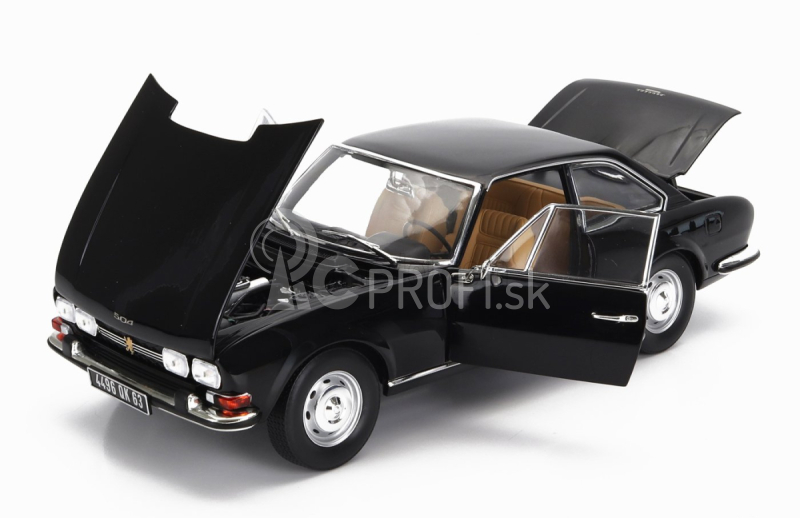 Norev Peugeot 504 Coupe 1969 1:18 čierny