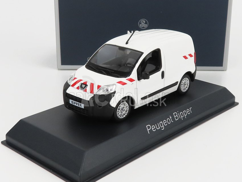 Norev Peugeot Bipper Van 2009 1:43 Biela