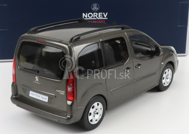 Norev Peugeot Partner 2018 1:18 Moka Brown