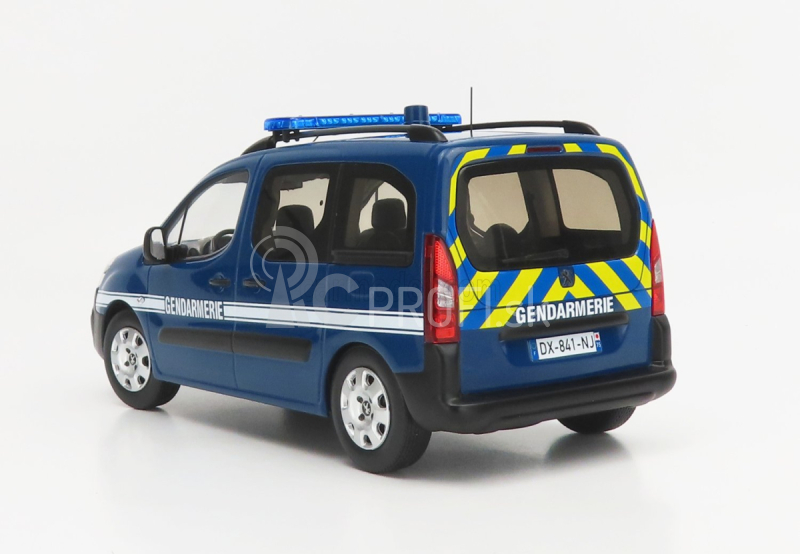 Norev Peugeot Partner Gendarmerie 2018 1:18 Modrá žltá