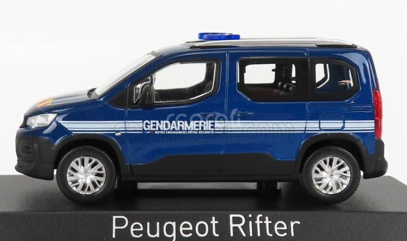 Norev Peugeot Rifter Žandárska polícia Otremer 2019 1:43 Modrá