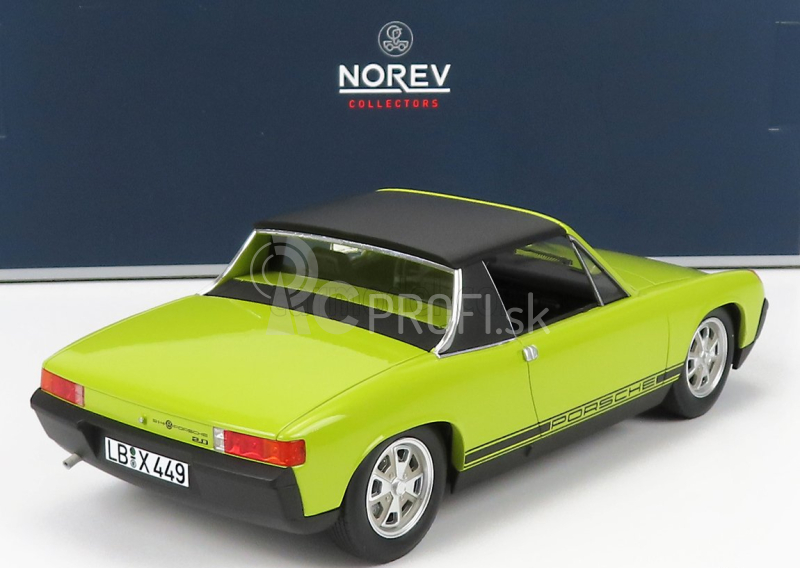 Norev Porsche Volkswagen 914/4 2.0 1975 1:18 Svetlozelená